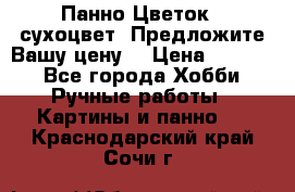 Панно Цветок - сухоцвет. Предложите Вашу цену! › Цена ­ 4 000 - Все города Хобби. Ручные работы » Картины и панно   . Краснодарский край,Сочи г.